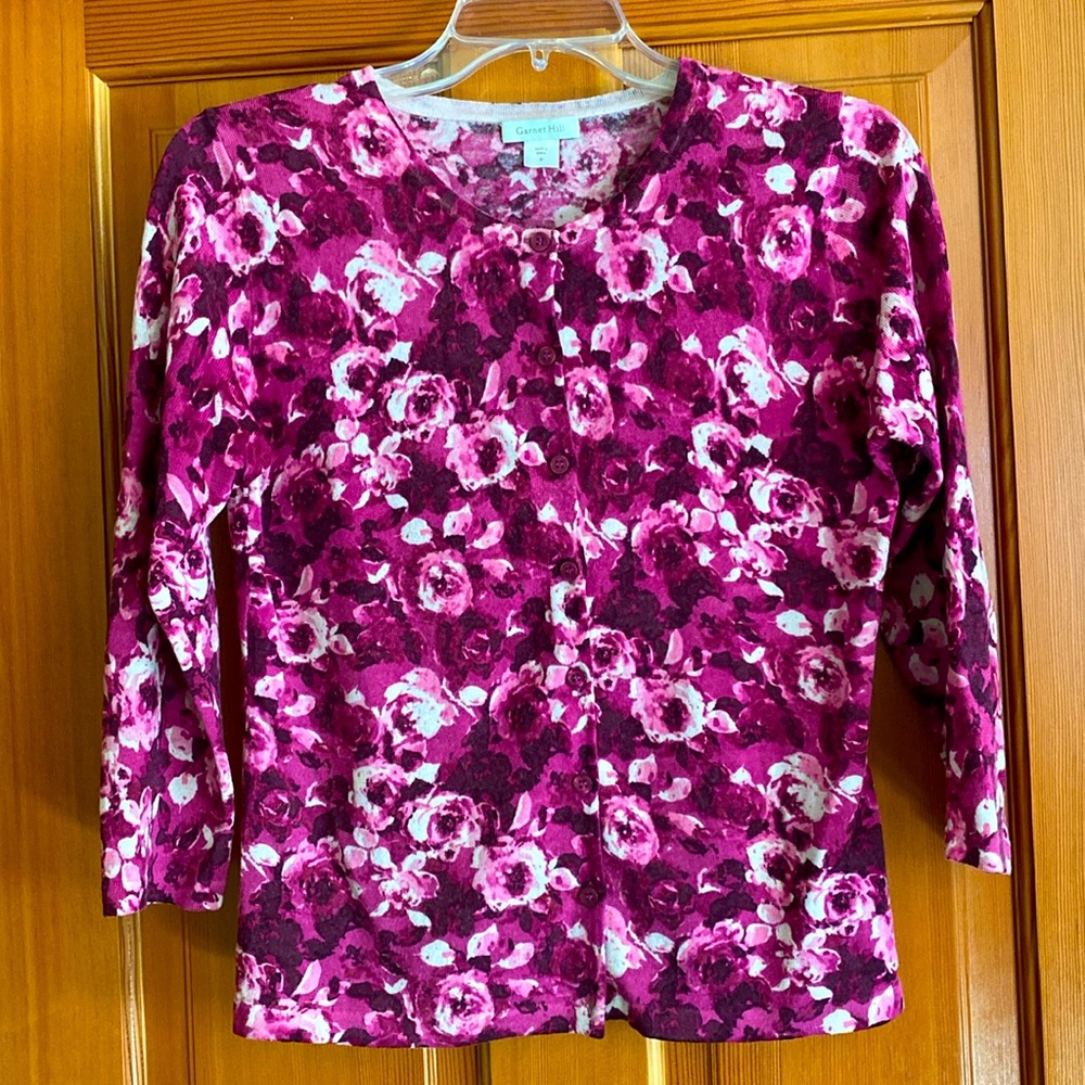 Garnet Hill Signature Eco Merino Cardigan